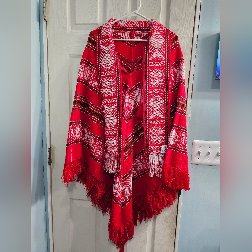 Tejidos Red Sweater/Cover up